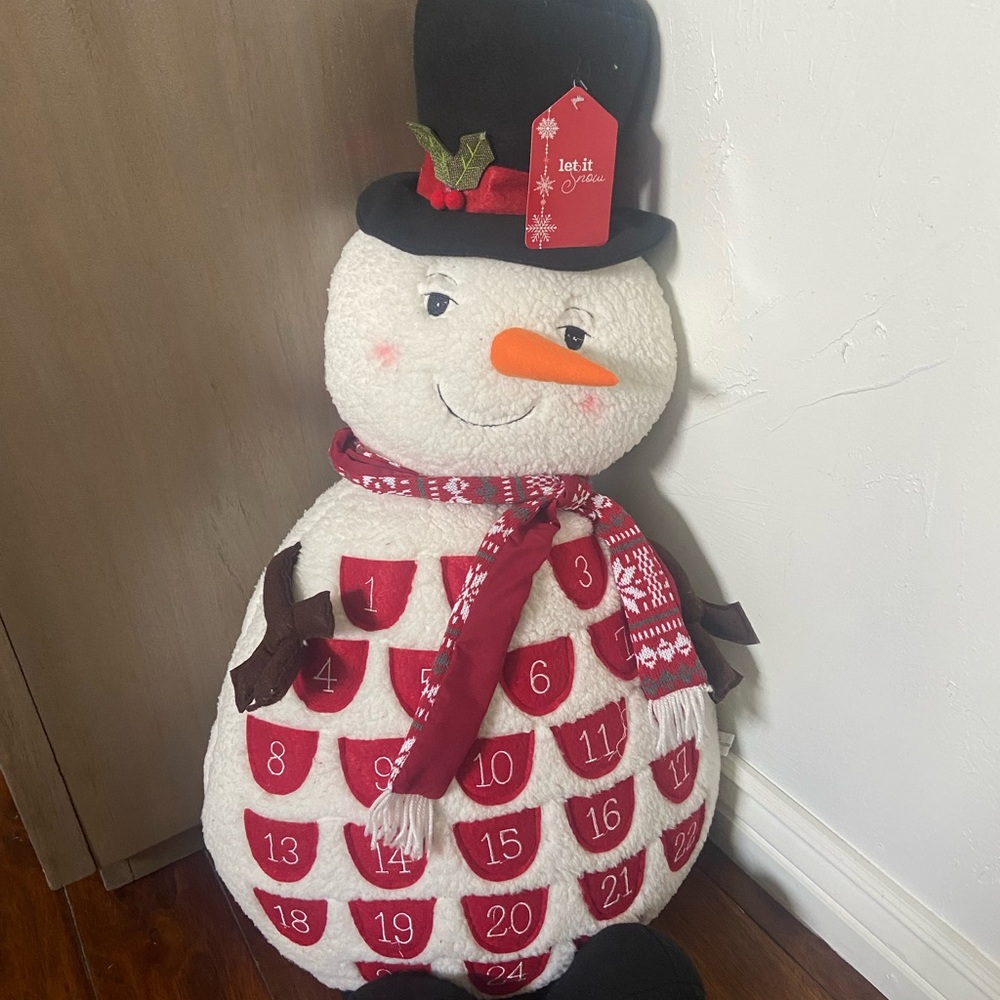 Snowman calendar